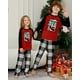 thumbnail image 2 of Pijamas familiares a juego de Navidad 2025, pijamas con estampado de dibujos animados, conjunto a juego para adultos y niños, mono para bebé y ropa para perros, 2 of 5