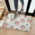 thumbnail image 2 of Pioneer Flower Floral Print Pattern Door Rugs,Washable Non Slip Door Mats Indoor,Decorative Door Mats,Entry Mat Indoor for Entrance,Bedroom,Kitchen,Bathroom,16"x24", 2 of 6