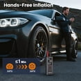 thumbnail image 3 of NEXPOW Tire Inflator Portable Air Compressor, 150PSI Air Pump for Car Tires with Auto Shut-Off, Emergency LED Light, 3 of 10