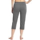thumbnail image 2 of TaTaai Women Solid Yoga Capri Pants with Pockets Stretch Sports Trousers Ladies Workout Running Daily Wear Soft Breathable No Fading Versatile Comfortable Bottoms Gift, 2 of 8