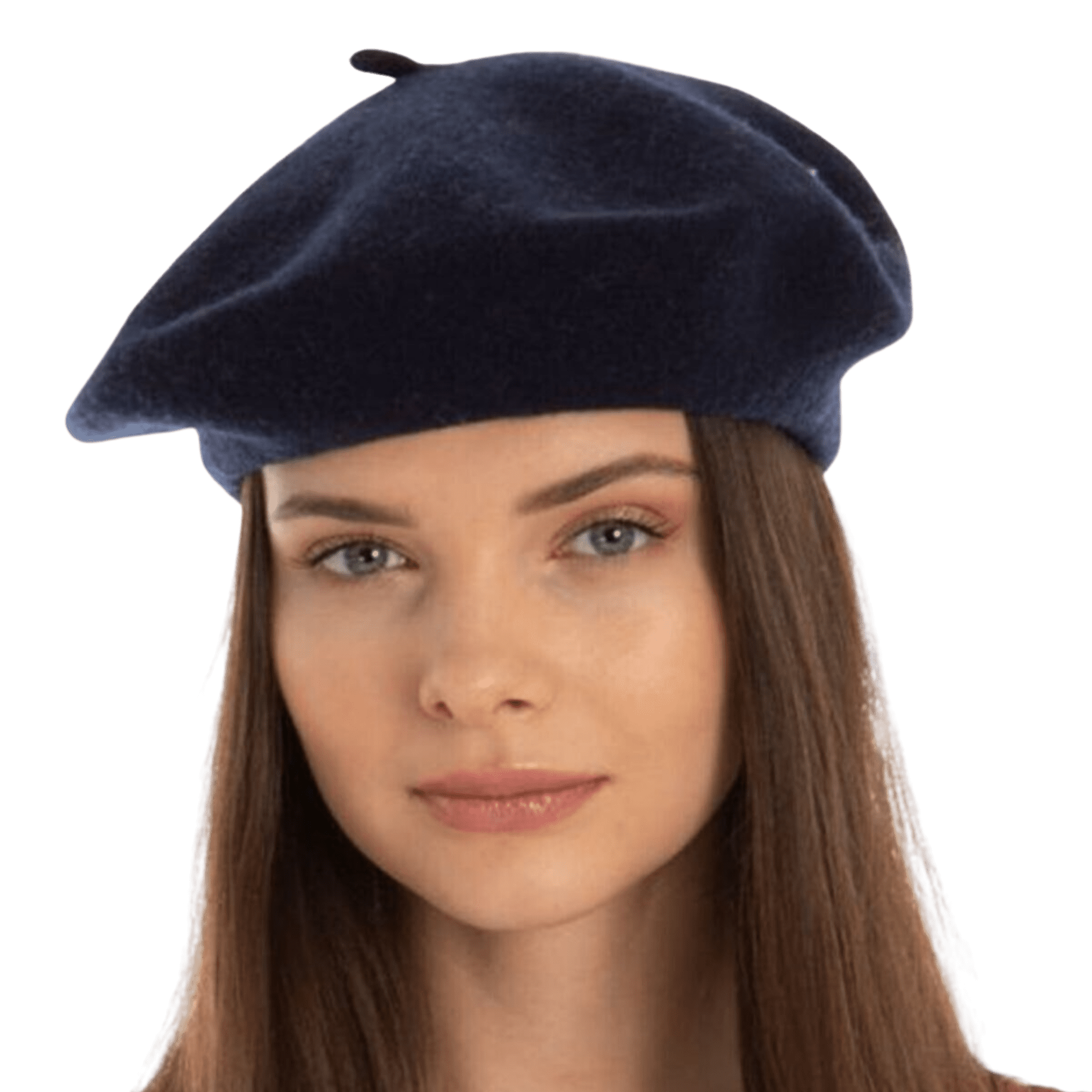 Lonjew French Beret, Felt Beret Hat 