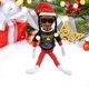 thumbnail image 3 of Nuevo Snoop Dog Snoop on a Stoop, muñeco de elfo de Navidad de 12 pulgadas, juguetes de peluche, incluye camiseta de juguete de elfo, gafas de sol, collar, decoración de árbol de Navidad, 3 of 5