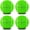 Green, variant on StarHaven Pre-Cut Tennis Balls for Walkers,4 Pack Walker Glide Ball Accessories|Heavy Duty Long Lasting Walker Accessories,Silent Gliding,Floor Protection,Easy to Install,Fits Furniture & Walker Legs