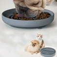 thumbnail image 5 of Armastuse Dog Slow Feeder Bowl, Silicone Anti-Choking Cat Bowl - Slows Eating Speed for Pets, Promotes Digestion, Grey, 5 of 5