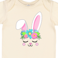 thumbnail image 4 of Inktastic Floral Easter Bunny Face Boys or Girls Baby Bodysuit, 4 of 5