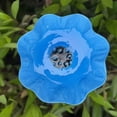 thumbnail image 4 of Flower Shaped Metal Bird Bath Stake Multicolor Garden Bird Feeder Bowl Outdoor Yard Lawn Decorative Bird Water Station, 4 of 4