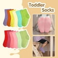 thumbnail image 2 of Non-Slip Toddler Socks With Grips 12 Pairs Kids Anti Slip Sticky Socks For Infant 6-12 Months 1-10 Years Kids Toddler Slipper Socks, 2 of 5