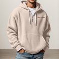 thumbnail image 3 of MHFRRA Sudadera con Capucha, Suave, Cómoda, para Uso Informal Al Aire Libre, Ligera, Deportiva, con Cremallera Beige, 3 of 8