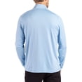 thumbnail image 2 of Men's Cutter & Buck Light Blue Tennessee Titans Coastline Epic Comfort Recycled Quarter-Zip Pullover, 2 of 2