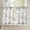 Baroque | Grey on Beige, variant on jinchan Floral Kitchen Curtains for Windows 36 Inch Farmhouse Country Linen Tier Curtains Botanic Small Window Drapes for Living Room Bathroom Laundry RV Rod Pocket Rustic 2 Panels Tan on Beige