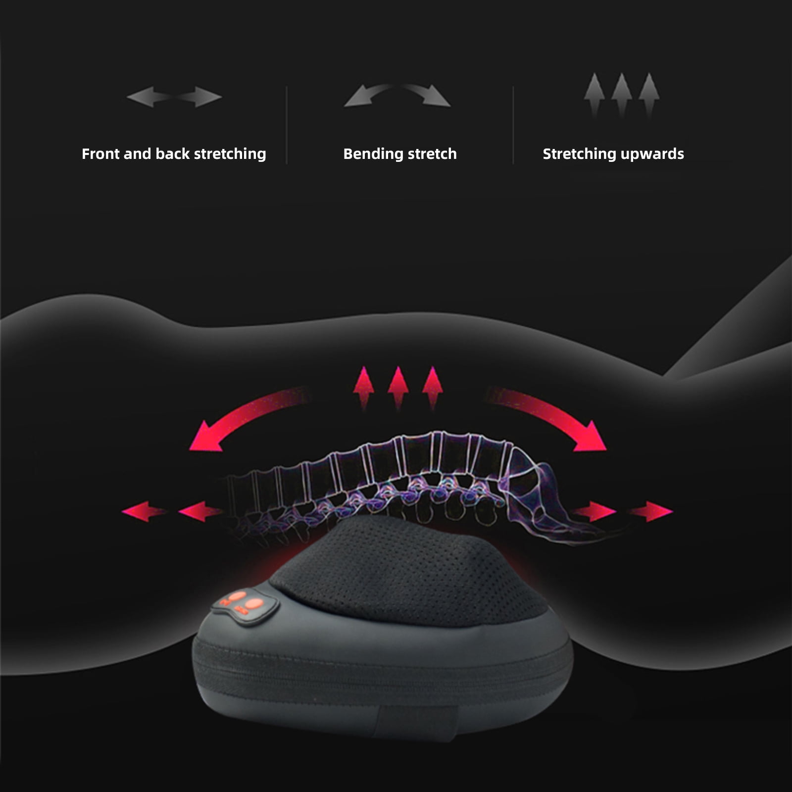 Ikristin Neck Massager, Shiatsu Massager Pillow with Heat,  Electric Back Massager for Shoulder, Back, Leg, Deep Tissue Kneading Massage to Relax Muscles, Massage Pillow Gift for Women/Men