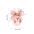 thumbnail image 3 of Yusimy Easter Fabric Stuffed Rabbit Decorative Ornament Holiday Props, 3 of 6