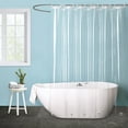 EurCross Clear Shower Curtain Liner, 72"x 78" Extra Long Heavy Duty