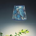 thumbnail image 3 of Fabric Lamp Shade Sea Wave Pattern Lamp Shade Desk Lamp Cover Decorative Lampshade(E27), 3 of 4