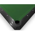 thumbnail image 4 of Championship Invitational Pool Table Felt, Billiard Table Cloth, Pool Table Felt Replacement kit, Billiards Table Felt Pool 6 Precut Rail Cloth Strips, Pool Table Accessories - 9 FT (English Green), 4 of 8