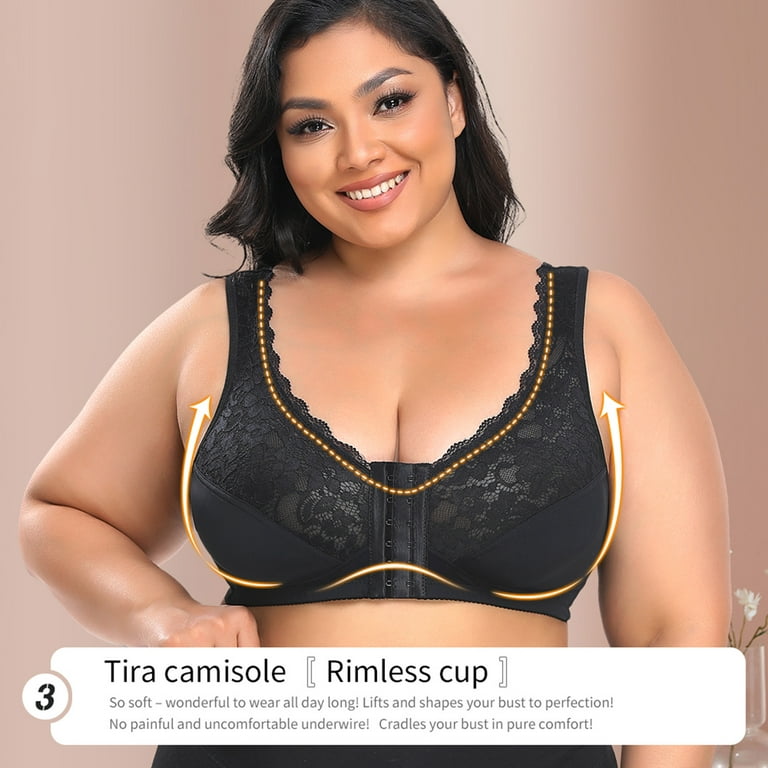 Samickarr Clearance items!Wireless Support Bras For Women Full