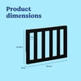thumbnail image 6 of Graco Toddler Safety Guardrail (Slats), Black, 6 of 7