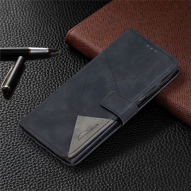 Luxury Leather Phone Case on For Xiaomi Redmi Note 12R 12S Fundas For Redmi12 Note12 Note 12 Pro 5G Magnetic Wallet Flip Cover black Redmi Note 12 5G