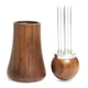 thumbnail image 1 of Agujas para Café Espresso de 0,4 mm Herramientas para Distribuir Espresso y Soporte de Madera Natural B, 1 of 5