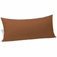 thumbnail image 2 of Pure Ochre Body Pillow Cover, Pillowcase Protectors with Zipper, Breathable Decorative Throw Pillow Case Cover, Modern Solid Color Minimalist Art Pillow Shams for Couch Sofa 20x54Inch, 2 of 9
