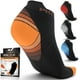 thumbnail image 1 of Calcetines de compresión para correr Ficarrico para hombres y mujeres: los mejores calcetines deportivos invisibles de corte bajo para mejorar la circulación y la recuperación, 1 of 5