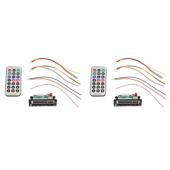 2X Color Screen Bluetooth MP3 Decoder Board Card Reader Bluetooth 5.0 Module Multi-Function Audio Accessories