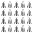 thumbnail image 1 of 20 piezas de pequeñas campanas para manualidades, adornos colgantes, collares, pulseras, pequeñas campanas para manualidades DIY, 1 of 3