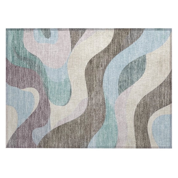 Dalyn Rugs Machine Washable Indoor/Outdoor Chantille ACN2186 Taupe 1'8" x 2'6" Rug