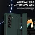 thumbnail image 6 of Allytech Phone Case for Samsung Galaxy Z Fold 5 with Stylus Pen and Holder, Kickstand Shockproof Anti-Scratch Drop Protection Hinge Protective Back Case Cover for Samsung Galaxy Z Fold 5 - Black, 6 of 10