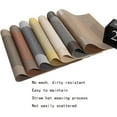 thumbnail image 4 of Set of 6 Woven PVC Placemats Rectangle Dining Table Place Settings Mats 45x30cm (Silver), 4 of 5