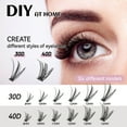 thumbnail image 2 of Eyelash Extension Kit 240pcs,Lash Clusters D Curl,DIY Lash Extension Kit 9-16mm Mix 40D Individual Lashes,Applicator DIY Lash Kit for Lash Extension Beginners(40D + double-ended glue), 2 of 6