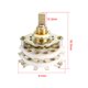 thumbnail image 2 of Selector rotativo seleccionable de 4P5T 4 polos y 5 posiciones de 2 niveles, 2 of 4