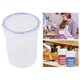 thumbnail image 5 of Container de Pinta, Escamas Transparentes de Aire Lithta Design de Tapa de Tapa de Almacenamiento de Pinta 1000 ml para pinintura Sobrante, 5 of 7