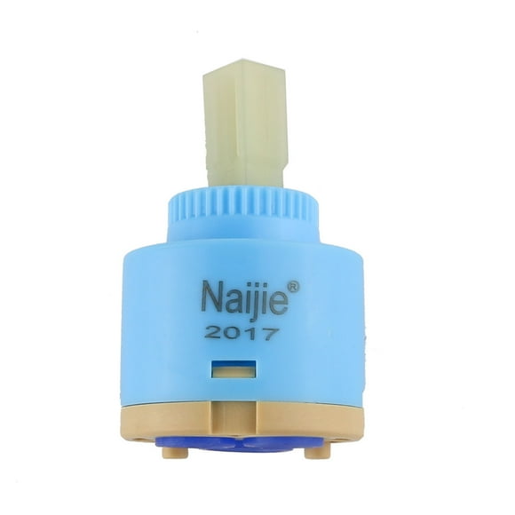 Unique Bargains Kitchen Waterfall Ceramic Disc Faucet Cartridge Replacement 40mm Dia