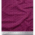 thumbnail image 1 of Soimoi Moss Georgette Fabric Flower Artistic Fabric Prints by Yard 42 Inch Wide, 1 of 3