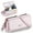 Pink, variant on Fashion Small Crossbody Bag for Women,Cell Phone Purse Women's Shoulder Handbags Wallet Purse with RFID Blocking Credit Card Slots Zip Small Crossbody Bag Wrist strap/Shoulder strap - Purple