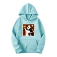 thumbnail image 1 of Sudadera con capucha de manga larga para mujer, informal, con capucha, para exteriores y chaquetas, ropa deportiva de moda para mujer, con capucha y ropa de invierno, sudadera con capucha de manga lar, 1 of 6