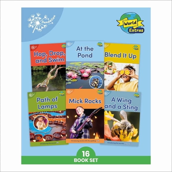Phonic Books Beginner Decodable Phonic Books Dandelion World Extras Stages 8-15, (Paperback)