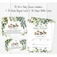 thumbnail image 3 of Inkdotpot Set Of 30Jungle Animals Baby Shower Invitations-Diaper Raffle Tickets And Baby Shower Book Request Cards Gender Neutral Invites Its A Boy Its A Girl, 3 of 8