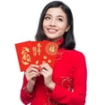 thumbnail image 2 of 30pcs Delicate Chinese Theme New Year Red Envelopes Unique Red Packets, 2 of 7