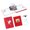 Card with Christmas, variant on Illuminated Christmas Card with LED Light Glowing Holiday Greeting Cards Christmas Party Invitation for Family Friend
