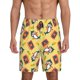thumbnail image 1 of Fotbe Pineapples Sharks In Hawaiian Pantalones Cortos de Pijama para Hombre, Ropa de Dormir, Pantalones de Pijama Cortos para Hombre-3X-Large, 1 of 6