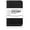 Black, variant on Lifelines Small Pocket Notebook Ruled | Numbered Pages 3.5 x 5.5 inches (Pack of 3)