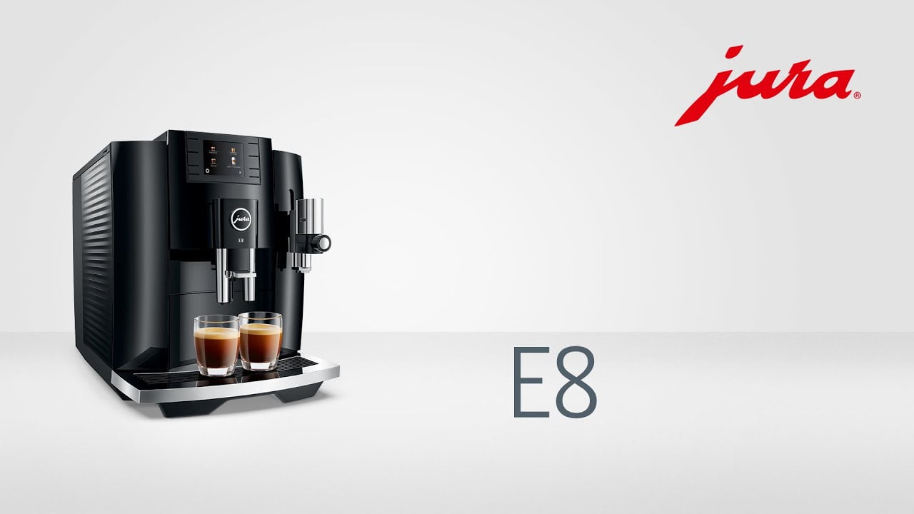 Jura E8 Automatic Espresso Machine | 17 Recipes | Chrome | 15646