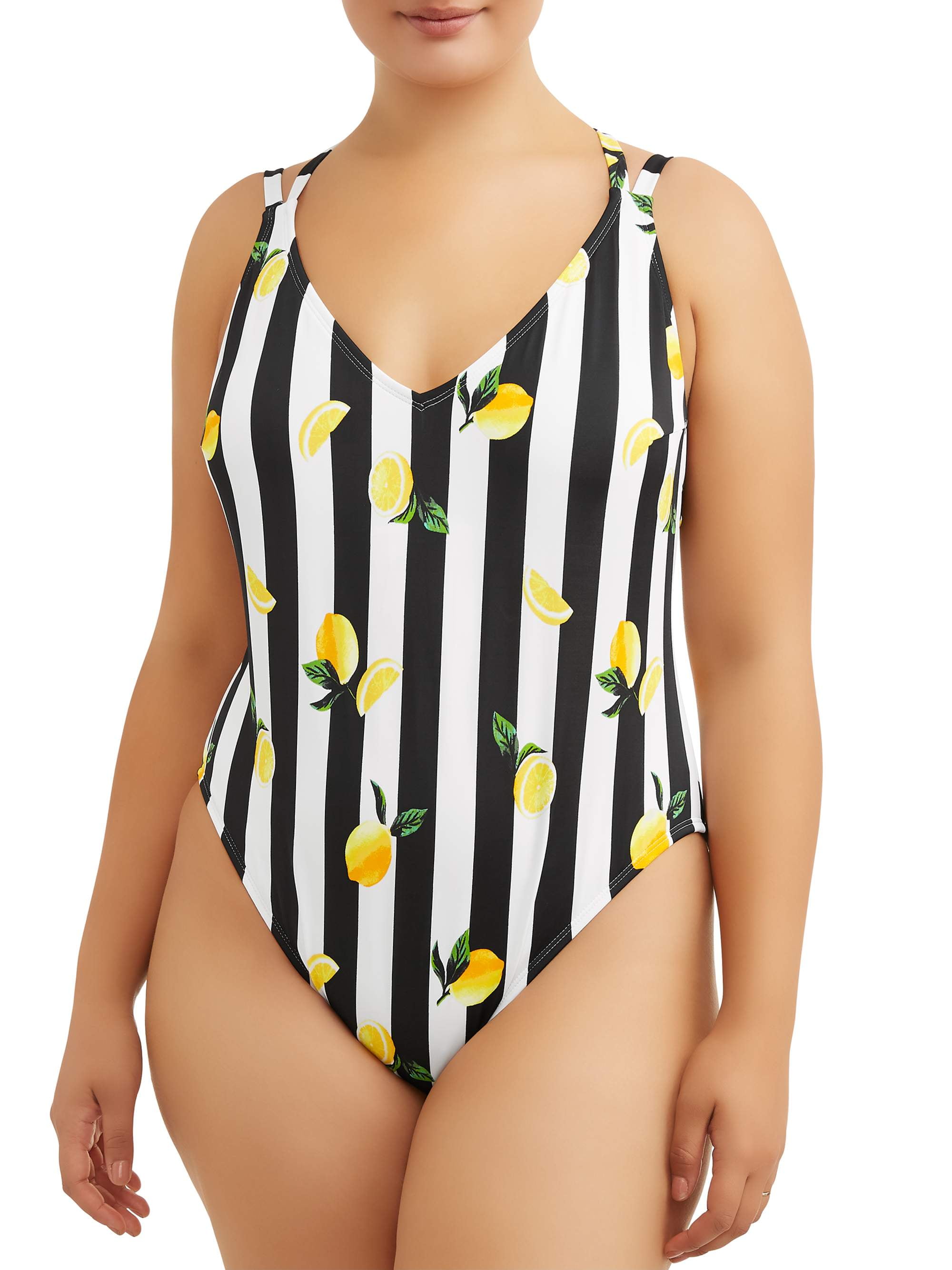 walmart junior plus size swimwear