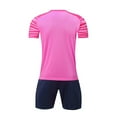 thumbnail image 3 of Busydd Boys' Girls' Workout Sets 4-16 Years Solid Color Short Sleeve Round Neck Tops and Shorts 2 Piece Sets Casual Breathable Sporty Summer Outfits Unisex Teen Toddler Boy Clothes, 3 of 3