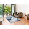 thumbnail image 4 of MDA Home Orelsi Gray/Blue Contemporary Polypropylene Area Rug - 5'2" x 7'5", 4 of 5