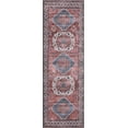 thumbnail image 3 of Runner Rug for Hallway 2x6 Washable Kitchen Runner Rug Stain Resistant Non-Slip Low-Pile Indoor Throw Floor Carpet Rug for Living Room Bedroom Nursery, Pink, 3 of 8