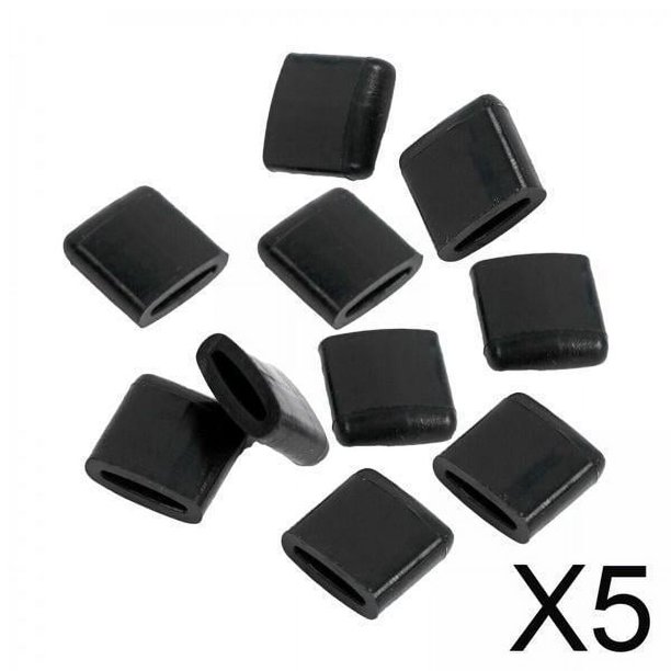 Parachoques de goma para freidora de aire,Piezas de repuesto de parachoques de goma para freidora de aire,Patas de goma para bandeja de freidora de aire Puntas de goma negras,Patas protectoras