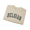thumbnail image 3 of Belgian Belgium Sweatshirt Gifts Crew Neck Shirt Long Sleeve Unisex, 3 of 7